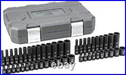 48 Pc. 1/4 Drive 6 Pt. Impact Socket Set, Standard & Deep, SAE/Metric 48 Pc. 1/4 Drive 6 Pt. Impact Socket Set, Standard & Deep, SAE/Metric