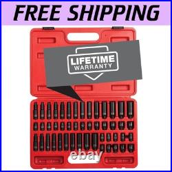 48-Pc Deep & Standard Impact Socket Set, SAE/Metric