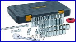 51 Pc. 1/4 Inch Drive 6 Pt. 120XP Mechanics Tool Set, Standard & Deep, SAE/Me