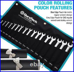 52-Piece Combination Set, 32 PCS Combo & 20 PCS Stubby, SAE & Metric, CR-V Stee