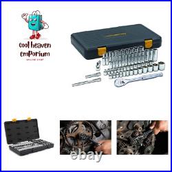 56 Pc. 3/8 Drive 6 Pt. 120XP Mechanics Tool Set, Standard & Deep, SAE/Metric