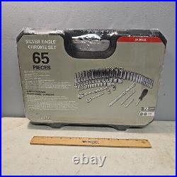 65 PIECE 1/4 & 3/8 DRIVE METRIC SILVER EAGLE MATCO TOOLS MASTER Sab65se