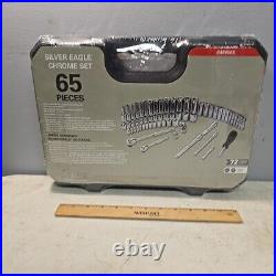 65 PIECE 1/4 & 3/8 DRIVE METRIC SILVER EAGLE MATCO TOOLS MASTER Sab65se