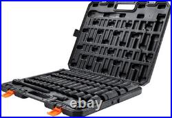 65-Piece 1/2 Drive Impact Socket Set SAE & Metric