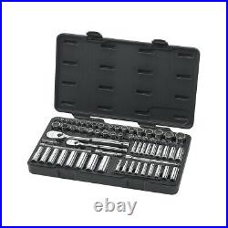 68-Piece 1/4 and 3/8 Drive SAE/Metric Super Socket Set KDT83000 Brand New
