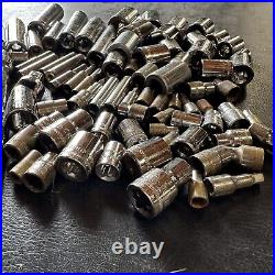 78 Piece Craftsman Sockets And Ratchet Lot Made In USA