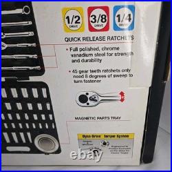 91 Piece Mechanic Tool Set SAE/Metric 1/4,3/8,1/4 with Storage Case 91 Piece Mechanic Tool Set SAE/Metric 1/4,3/8,1/4 with Storage Case