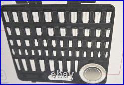 91 Piece Mechanic Tool Set SAE/Metric 1/4,3/8,1/4 with Storage Case