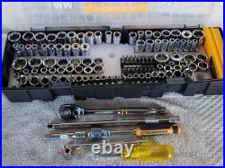 98pc GEARWRENCH CRAFTSMAN USA Mix Socket Ratchet Set 1/4 & 3/8 DR Metric SAE CS
