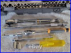 98pc GEARWRENCH CRAFTSMAN USA Mix Socket Ratchet Set 1/4 & 3/8 DR Metric SAE CS