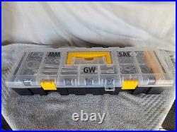98pc GEARWRENCH CRAFTSMAN USA Mix Socket Ratchet Set 1/4 & 3/8 DR Metric SAE CS
