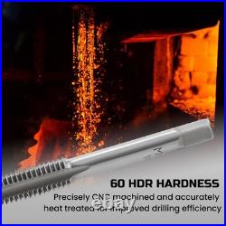 Anfrere 80pcs Tap and Die Set, SAE & Metric 40pcs & Standard