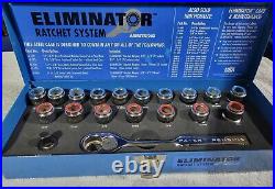 Armstrong 3/8 Drive Eliminator Ratchet/Socket Set #16-090 Fractional/Metric