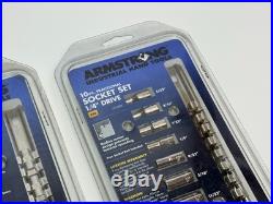 Armstrong Tools USA Metric & SAE 1/4 Drive Shallow Socket Set(s) 44-322A 15-249
