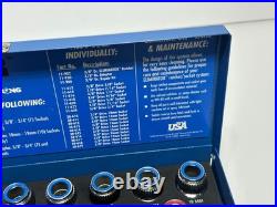 Armstrong USA 16-090 19pc 3/8 Drive ELIMINATOR SAE Metric Ratchet Socket Set