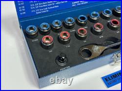 Armstrong USA 16-090 19pc 3/8 Drive ELIMINATOR SAE Metric Ratchet Socket Set