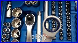 BGS Germany 176-pcs Ratchet Wrench Metric SAE AF Socket Set 1/2Dr 3/8Dr 1/4Dr