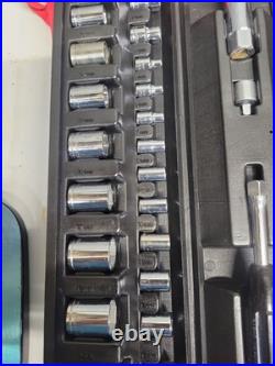 BLACKHAWK TOOLS METRIC & SAE 62 PC SOCKET SET WithCASE VTG USA