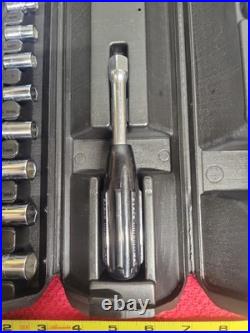 BLACKHAWK TOOLS METRIC & SAE 62 PC SOCKET SET WithCASE VTG USA