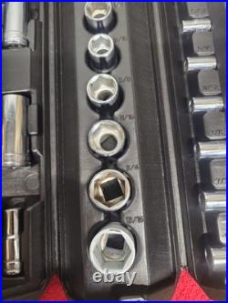 BLACKHAWK TOOLS METRIC & SAE 62 PC SOCKET SET WithCASE VTG USA