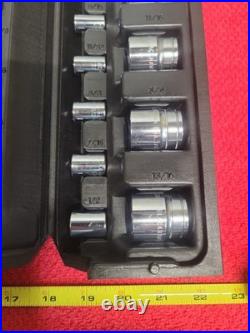 BLACKHAWK TOOLS METRIC & SAE 62 PC SOCKET SET WithCASE VTG USA