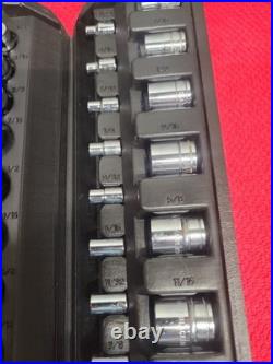 BLACKHAWK TOOLS METRIC & SAE 62 PC SOCKET SET WithCASE VTG USA BLACKHAWK TOOLS METRIC & SAE 62 PC SOCKET SET WithCASE VTG USA