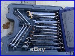 BLUEPOINT BLPGSSC100B 100PC 1/4 & 3/8 DRIVE GENERAL SERV SET Missing 2 Wrench
