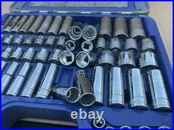 BLUE POINT BLPGSS3885 85pc 3/8 Drive SAE/Metric General Service Tool Set