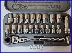 BLUE POINT BLPPTSS3822 22-Piece 3/8 Drive Pass-Thru Complete Socket Set BLUE POINT BLPPTSS3822 22-Piece 3/8 Drive Pass-Thru Complete Socket Set