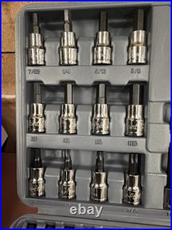 BLUE POINT By SNAP ON 87 Piece Torx & Hex Bit Socket Set COMPLETE BLPTHC87