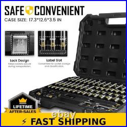 BOEN 3/8 Drive Socket Set 60PCS Metric Standard SAE Tools