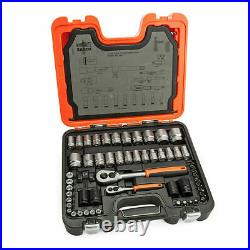 Bahco S800 77pce 1/4 & 1/2Dr Metric and Imperial Socket Set