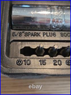 Benchtop 100 Piece Mechanics Tool Socket Set 1/4 3/8 1/2 Drive Metric & SAE