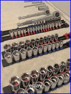 BlackHawk Proto 1/2 3/8 1/4 Drive 70+ Piece Socket Set W Extensions Metric / SAE