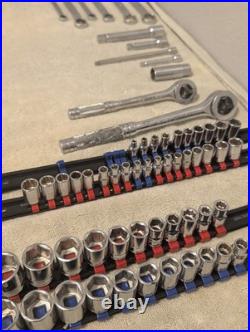 BlackHawk Proto 1/2 3/8 1/4 Drive 70+ Piece Socket Set W Extensions Metric / SAE