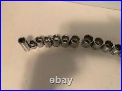 Blackhawk 3/8 15 piece socket set