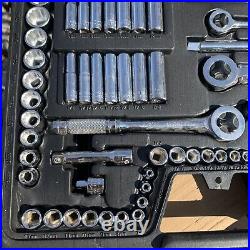 Blackhawk by Proto 105 Pc Socket Set 1/4 & 3/8 Drive Tools Ratchets Extensions