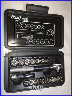 Blackhawk by Proto 3/8 socket set SAE and Metric 3816-MS