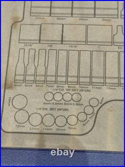 Blue Point 155pc ComboDrive SAE/Metric General Service Set BLPGSSC155