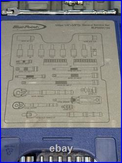 Blue Point 155pc ComboDrive SAE/Metric General Service Set BLPGSSC155