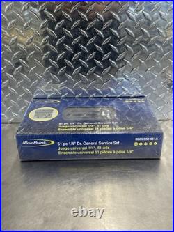 Blue Point 1/4 Drive Metric 51pc General Service Set BLPGSS1451A Complete