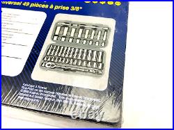 Blue-Point 49 pc 3/8 Drive SAE & Metric General Service Socket Set BLPGSS3849