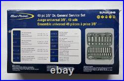Blue-Point 49 pc 3/8 Drive SAE & Metric General Service Socket Set BLPGSS3849