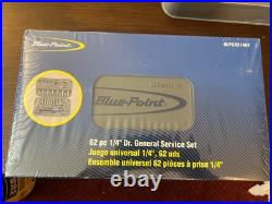 Blue Point BLPGSS1462 1/4 Drive SAE Metric General Service Set NEW SEALED