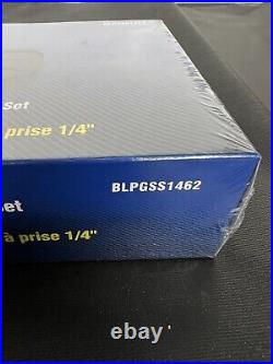 Blue Point BLPGSS1462 62 Piece 1/4 Drive SAE/Metric General Service Set