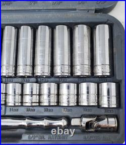 Blue-Point BLPGSS3849 3/8 Drive 49-Piece SAE/Metric General Service Socket Set