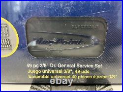 Blue-Point BLPGSS3849 3/8 drive 49pc SAE METRIC General Service Set with Case