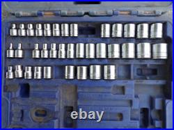Blue Point BLPGSSC100 1/4 & 3/8 SAE/Metric General Service Set Sockets Wrenches Blue Point BLPGSSC100 1/4 & 3/8 SAE/Metric General Service Set Sockets Wrenches