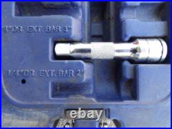 Blue Point BLPGSSC100 1/4 & 3/8 SAE/Metric General Service Set Sockets Wrenches Blue Point BLPGSSC100 1/4 & 3/8 SAE/Metric General Service Set Sockets Wrenches