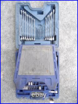 Blue Point BLPGSSC100 1/4 & 3/8 SAE/Metric General Service Set Sockets Wrenches Blue Point BLPGSSC100 1/4 & 3/8 SAE/Metric General Service Set Sockets Wrenches